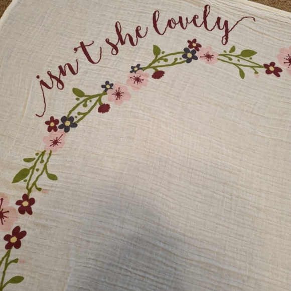 Baby's First year Muslin Memory Blanket - Picture 3 of 5